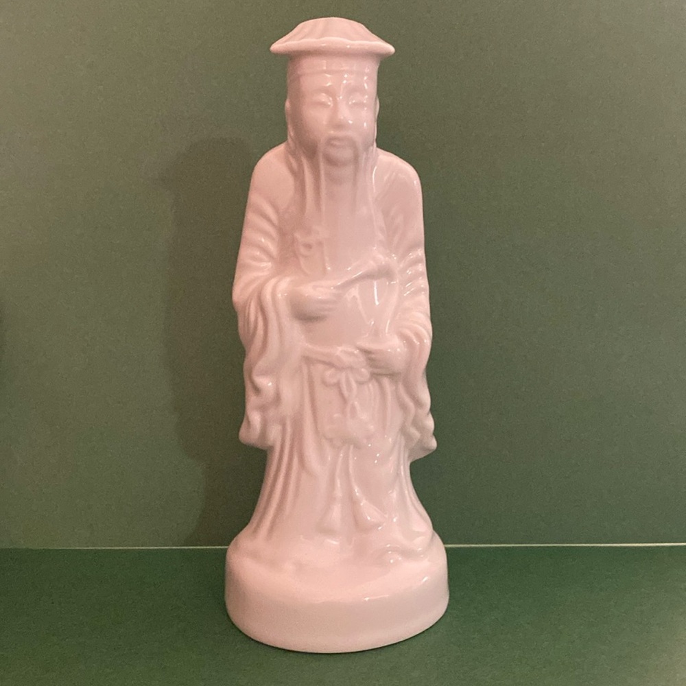 The MET Vintage Metropolitan Museum of Art Chinese Sage Lu Dongbin Figurine